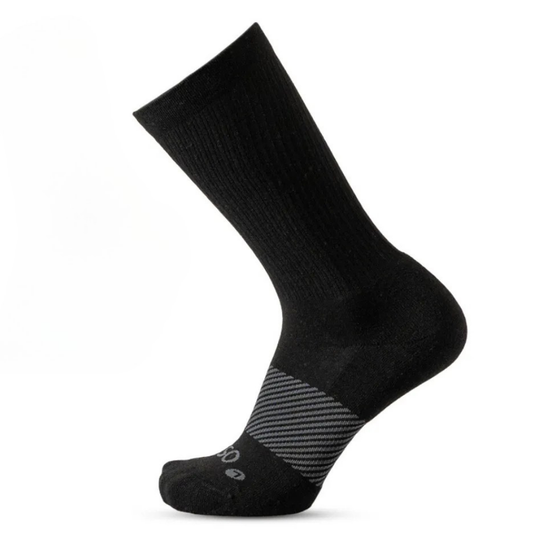Merino Wool Wicked Comfort SocksCrewBlack banner