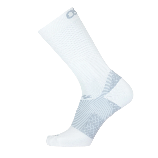 Plantar Fasciitis SocksCrewWhite banner